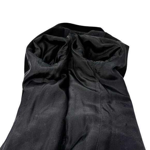 CHANEL Vintage 94P CC Mark Logo Jacket Button Black Gold Long Sleeve [106370] - Picture 9 of 12